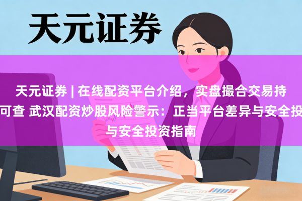 天元证券 | 在线配资平台介绍,实盘撮合交易持仓实时可查 武汉配资炒股风险警示:正当平台差异与安全投资指南