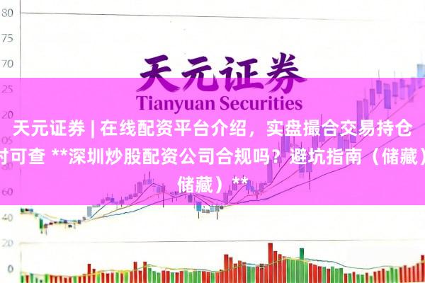 天元证券 | 在线配资平台介绍，实盘撮合交易持仓实时可查 **深圳炒股配资公司合规吗？避坑指南（储藏）**